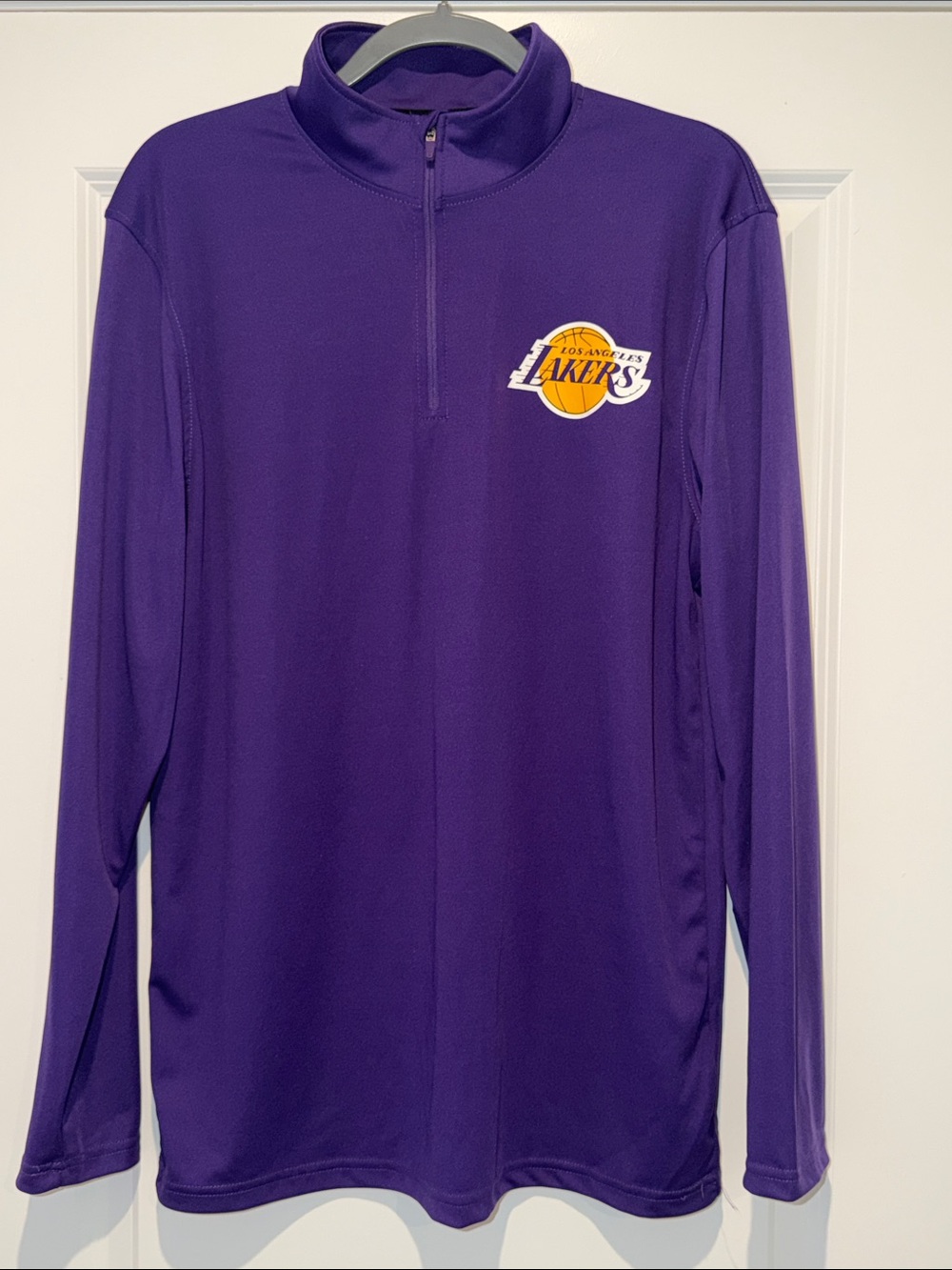 Los Angeles Lakers Purple 1/4 Zip Pullover